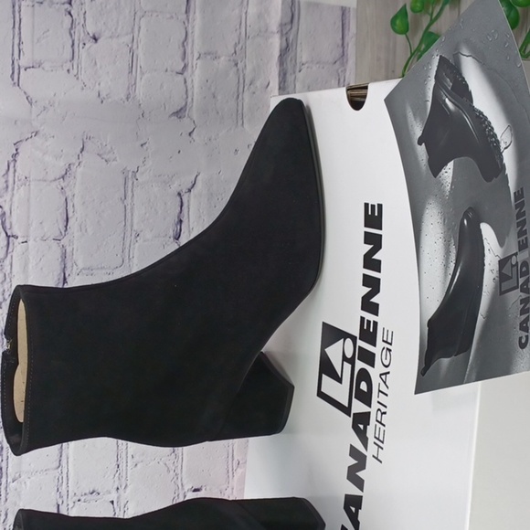 La Canadienne Suede Hero Boot NIB - Picture 1 of 13